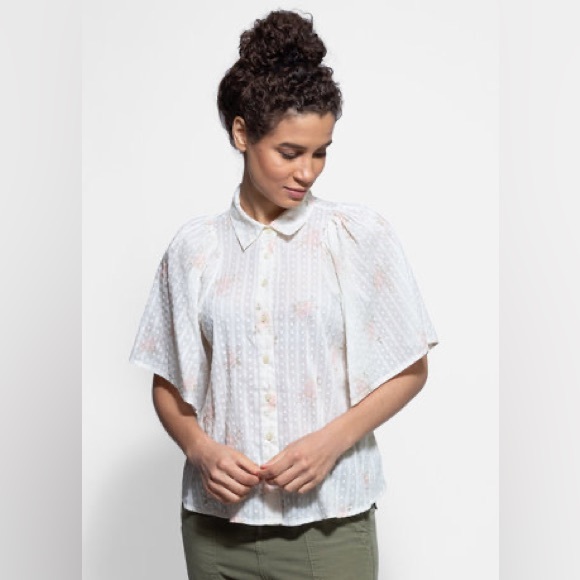 The Great - Butterfly Button Up Prairie Flower size 3 - Picture 3 of 8